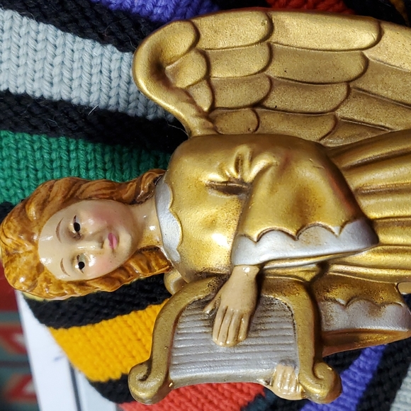 Vintage a Santa creation musical angel - Picture 2 of 8